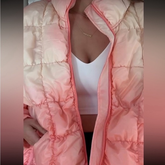 Free People Color Changing Scrunch Pippa Packable Puffer NWT Size Small - Picture 4 of 17